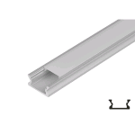 PROFILO ALLUMINIO PER STRISCIA LED MT.2 CON COVER